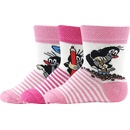 Boma Ponožky Krteček mix B holka 3 pár