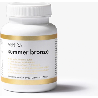 Venira summer bronze 60 kapslí