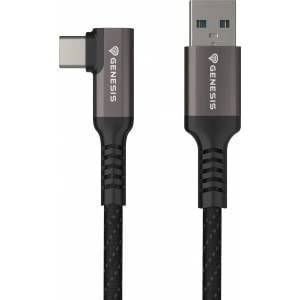 Genesis Usb-c(m)->usb-a(m) 3.2 gen 1 3m 5gb/s pd15w vr black genesis