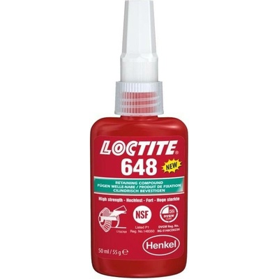 Loctite 648 Vysokopevnostní upevňovač spojů 50 ml