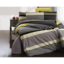 Brotex Racing yellow bavlna 30 x 40 cm