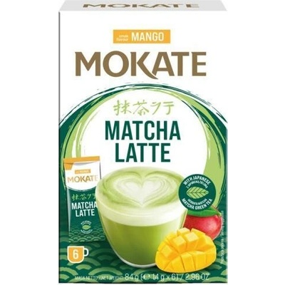 Mokate Matcha Latte Nápoj v prášku príchuť manga 6 x 14 g