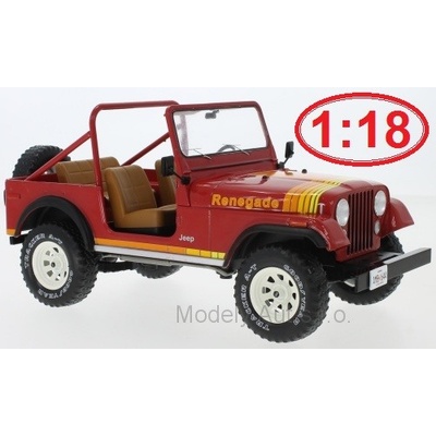 Model Car Group Jeep CJ 7 Renegade 1980 MCG 1:18