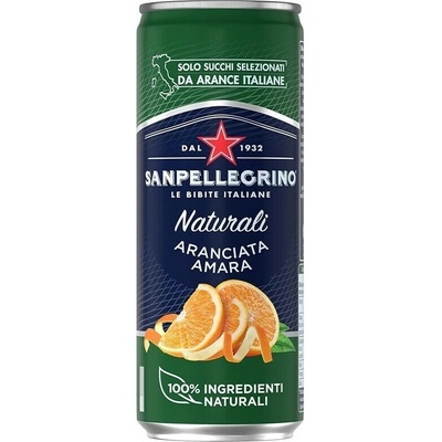 San Pellegrino Aranciata Amara horký pomaranč 330 ml