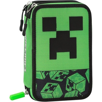 Panini Несесер с пособия Panini Minecraft - Creepers, 3 ципа (74363)