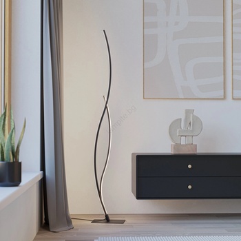 EGLO 901209 - LED Лампион GRISOLIA LED/20W/230V 4000K черен (EG901209)