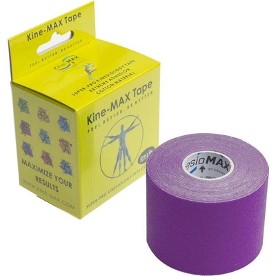 Kine-Max Super-Pro Cotton tejp fialová 5 cm x 5 m
