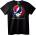NOONEBRAND Тениска Grateful Dead "Открадни Лицето" - 2XL, Black