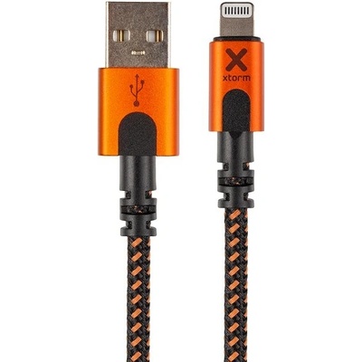 Xtorm CXX002 Xtreme USB/Lightning, 1,5m, černý, oranžový