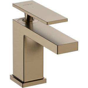 Hansgrohe Tecturis E - Смесител за умивалник, CoolStart, EcoSmart, матиран бронз 73001140 (73001140)
