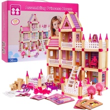 JOKO Detský domček pre bábiky ružový 268ks