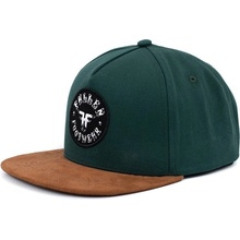 FALLEN Circle Logo Hat Emerald Green/Brown EMERALD GREEN BROWN