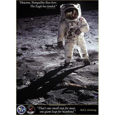 Eurographics Neil A. Armstrong Prvé kroky na Mesiaci 1000 dielov