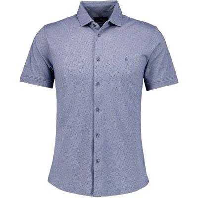 Ragman pánska jersey softknit košel'a regular fit sivomodrá