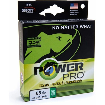 POWER PRO Pletená šnúra Braided Line Moss Green 135 m 0,19 mm 13 kg