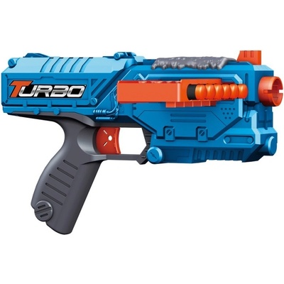Blaster Turbo mini s vysouvacím zásobníkem 10 ks nábojů