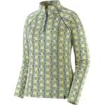 Patagonia Дамско синтетично термобельо Patagonia Women's Capilene Midweight Zip-Neck Synthetic base layer - Sun Quilt: Blue Sage (114-4125-0214)