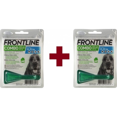 Frontline Combo Spot-On Dog M 10-20 kg 2 x 1,34 ml