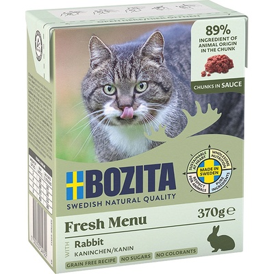 Bozita Cat kousky v omáčce králík 12 x 370 g
