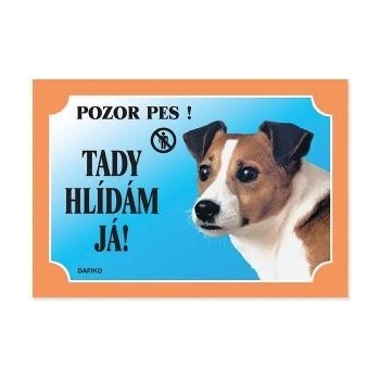 Dafiko Tabuľka Teriér Jacka Russella 1 ks