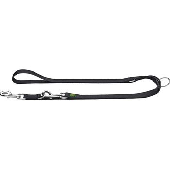 HUNTER Повод за куче Hunter Adjustable Nylon V Leash Dog leash - Black - размер Länge max. 200 cm (057-0385-0112)