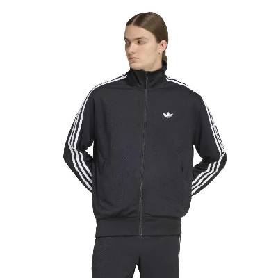 Блуза Adidas Originals Firebird Adicolor Mesh full zip sweatshirt - Black (Black)
