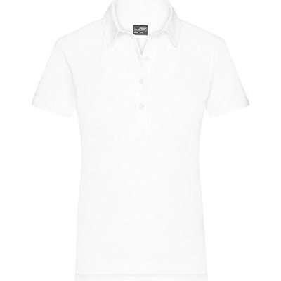 James&Nicholson Dámska polokošeľa JN969 White