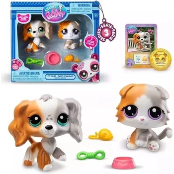TM Toys Littlest Pet Shop: Комплект за игра на двойки, 7-мо поколение, серия 3 - #152 и #153 (LPS152153)