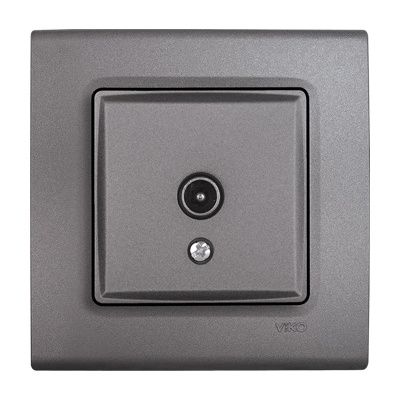 Panasonic РОЗЕТКА ТВ LIn Life 90402060 12dB СИВА (90402060)