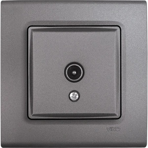 Panasonic РОЗЕТКА ТВ LIn Life 90402060 12dB СИВА (90402060)