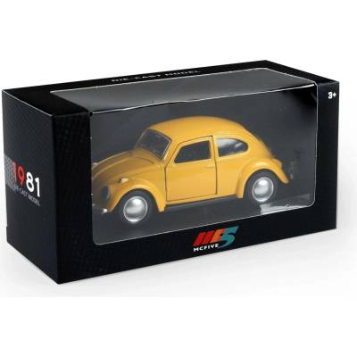 Welly Kovové autíčko Volkswagen Brouk 1:34