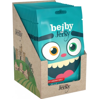 Jihočeské Jerky Bejby Jerky hovězí 15 x 20 g – Zboží Dáma