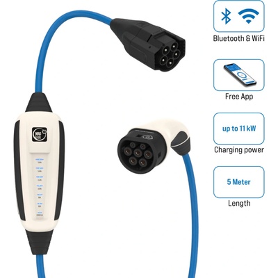 NRGkick Pure 5 metrů 11 kW 3 fáze 16 A Bluetooth WiFi – Hledejceny.cz