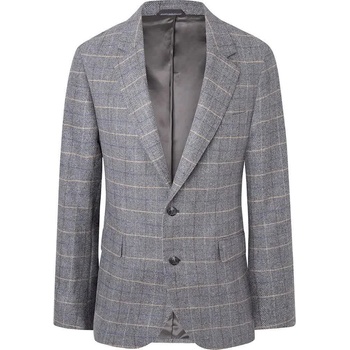 HACKETT Сако Hackett Tattersal blazer - Grey (Grey / Multicolor)