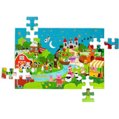 BIGJIGS TOYS Podlahové Rozprávkový príbeh 48 dielov