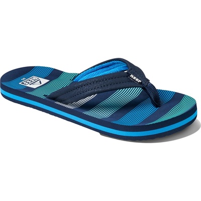 Reef Детски сандали Reef Kid's Ahi Sandals - Deep Sea Stripes - размер 2 (US) (702-2695-0213)