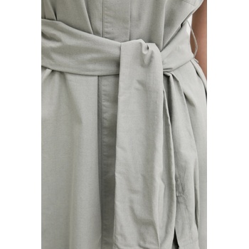 Giorgio Armani Рокля Emporio Armani в сиво къса със стандартна кройка EW000738 AF12432 (EW000738.AF12432)