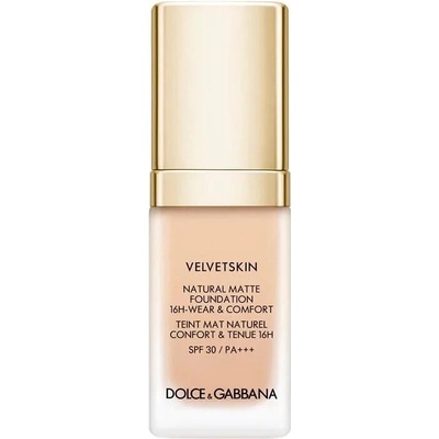 Dolce & Gabbana Matující tekutý make-up Velvetskin Natural Matte Foundation Cameo 30 ml