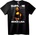 NOONEBRAND Тениска Supreme Мона Лиза - 2XL, Black