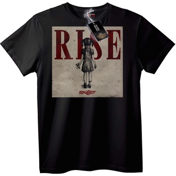 NOONEBRAND Тениска RISE Skillet - 2XL, Black