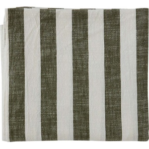 OYOY Obrus Striped, 140 x 260 см, бяло-зелен (L300304)