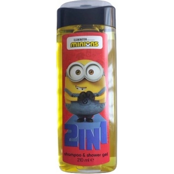 UNIVERSAL ILLUMINATION Minions Šampón a sprchový gél 2v1 210 ml