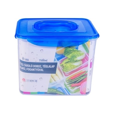 KT-066 7500ml правоъгълна кутия за съхранение на храна с дръжка (KT-066)