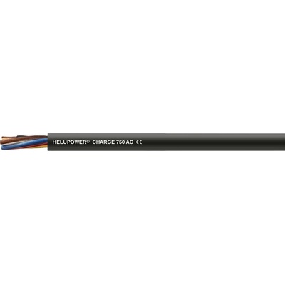 Helu POWER® CHARGE-750-AC Nabíjacia linka 5 G 6 mm² + 1 x 0.50 mm² čierna 17001071-50 50 m
