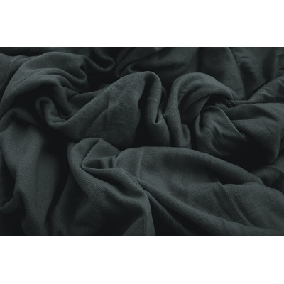 TOP Q jersey prosteradlo CERNÉ bez dekoru 180x200