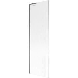 Mexen Next L плъзгаща се преграда за вана 1-крила 60 x 150 см, ивици, gun metal - 895-060-000-03-09-95 (895-060-000-03-09-95)