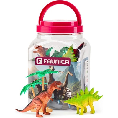 Faunica Комплект фигурки Faunica - Динозаври, 30 части (96022)