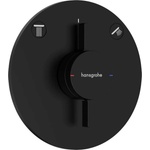 Hansgrohe DuoTurn S - Смесител за вграждане, за 2 консуматора, черен мат 75418670 (75418670)
