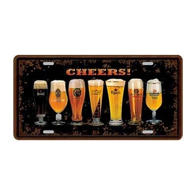 Ceduľa značka Cheers pivo 2