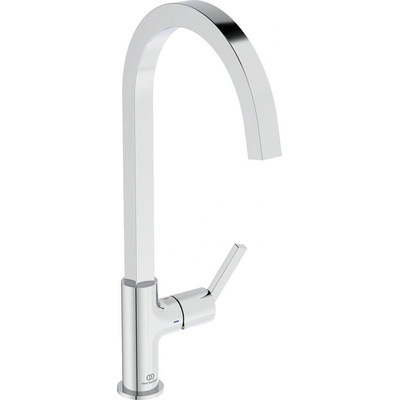 Vidima Стоящ смесител за кухня Gusto, Vidima, BD411AA, с висок профилен чучур (BD411AA)